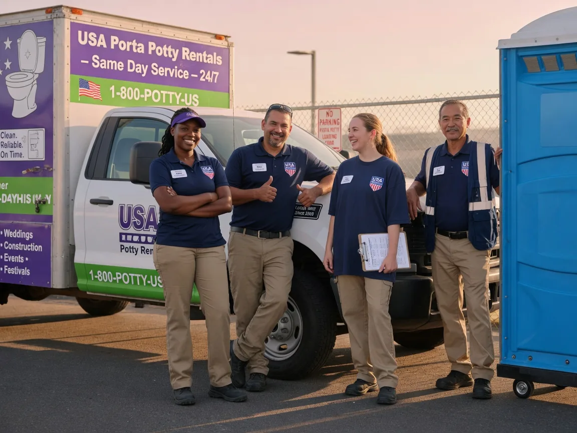 Porta Potty Rental company in Warner, SD