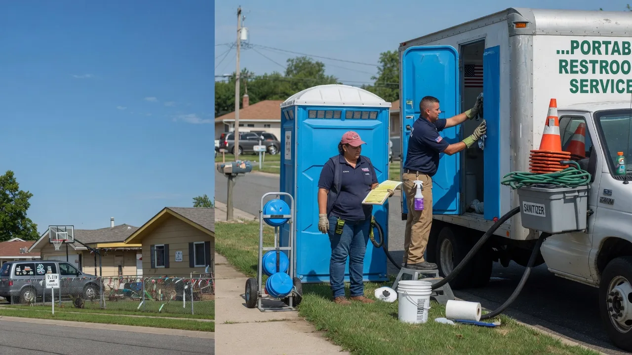 Portable Toilet Rental in Warner, SD near me